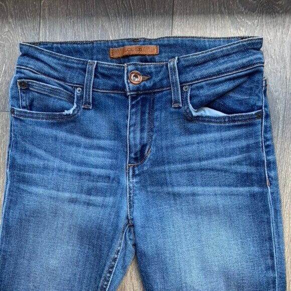 Revolve Joe's Jeans Women's Skinny Jeans Icon Ankle Denim Cuffed Blue Size 25 - Picture 9 of 14